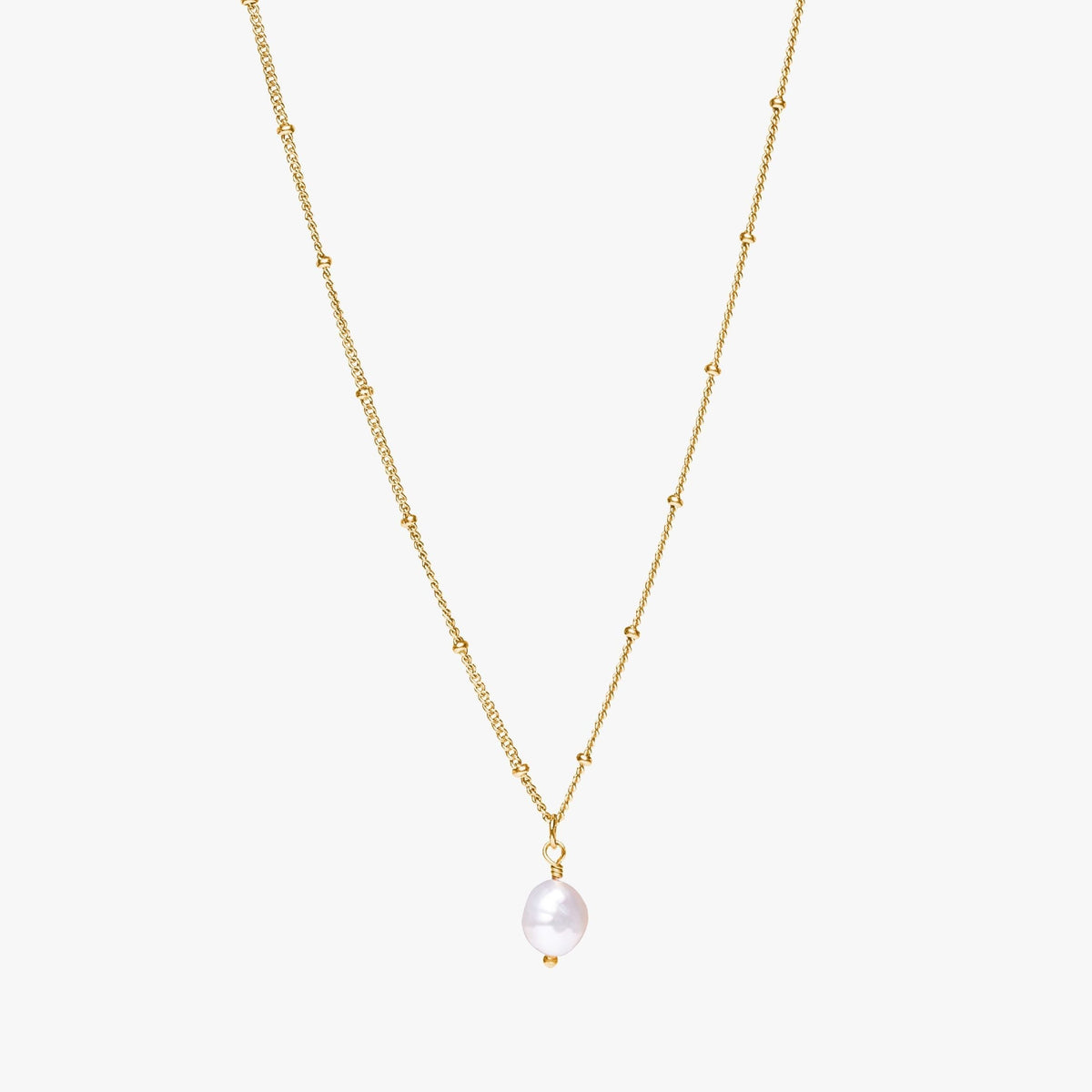 Anisa Baroque Pearl Pendant Necklace - Timeless Everyday Elegance
