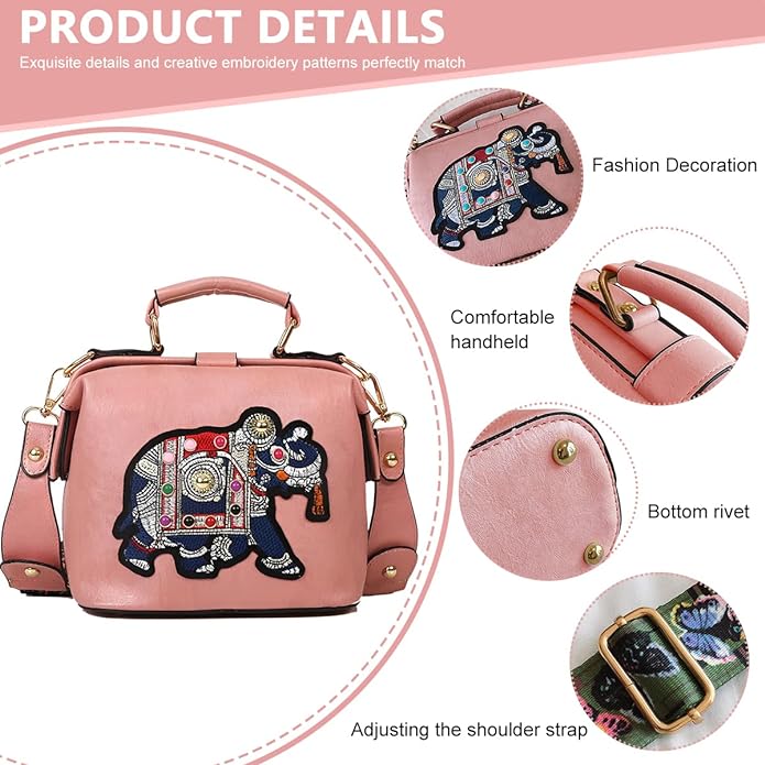 RoxyBag - A Luxe Crossbody Bag with Unique Embroidered Style