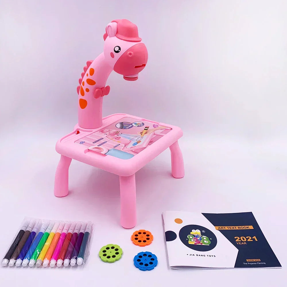 DinoSketch Board - Creative Drawing Board with 12-Piece Set