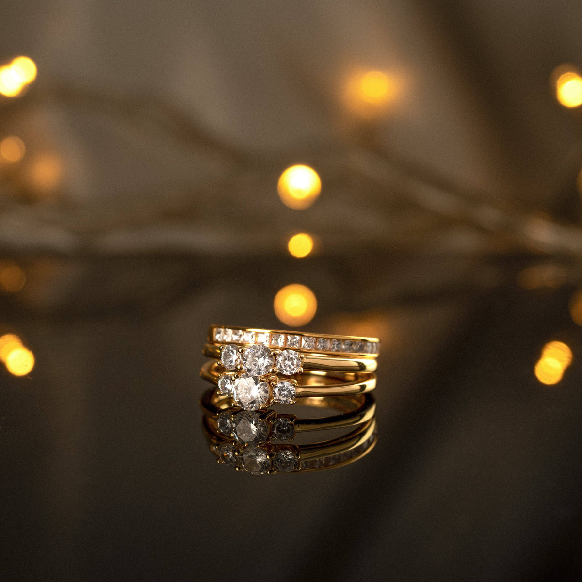 Amelia Cubic Zirconia Ring - A Timeless Sparkle Statement