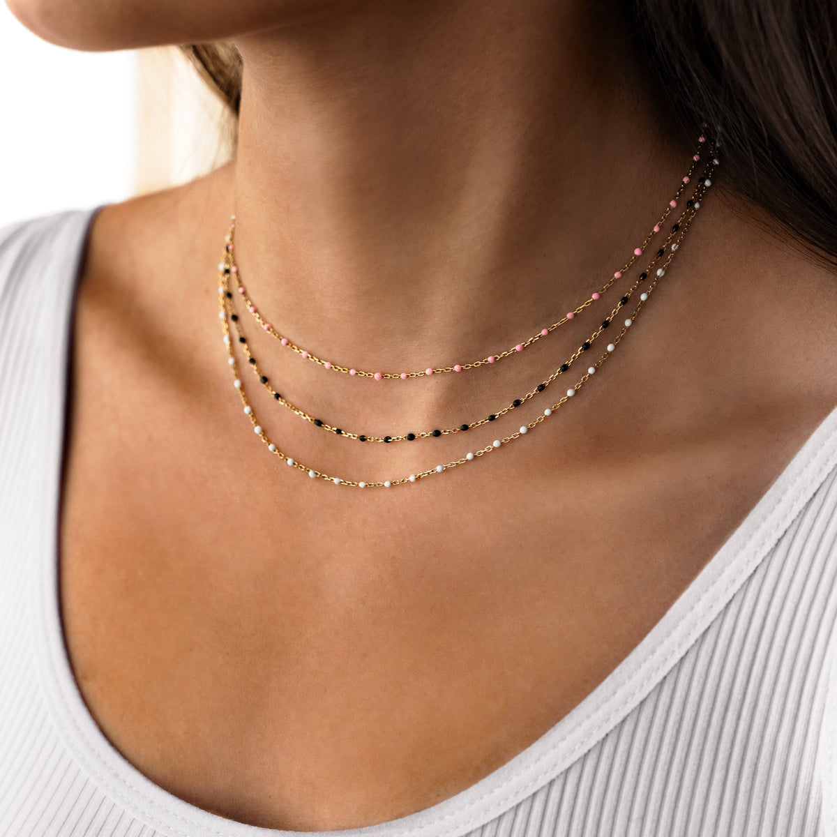 Lyra Pearl Necklace - Enchanting Black Pearl Design in Sterling Silver