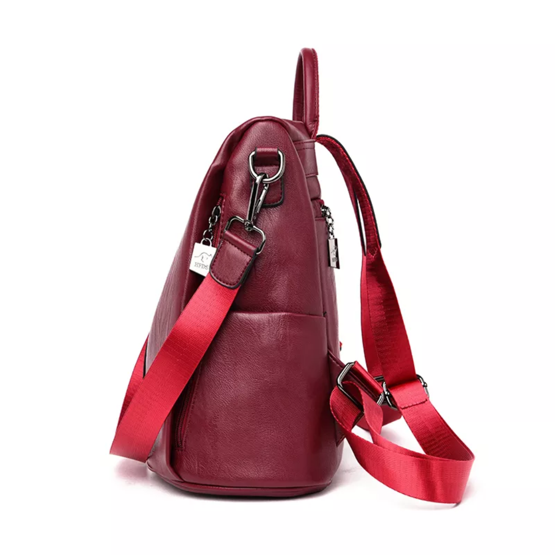 JessieGuard - Spacious Anti-Theft Backpack with Vintage Style