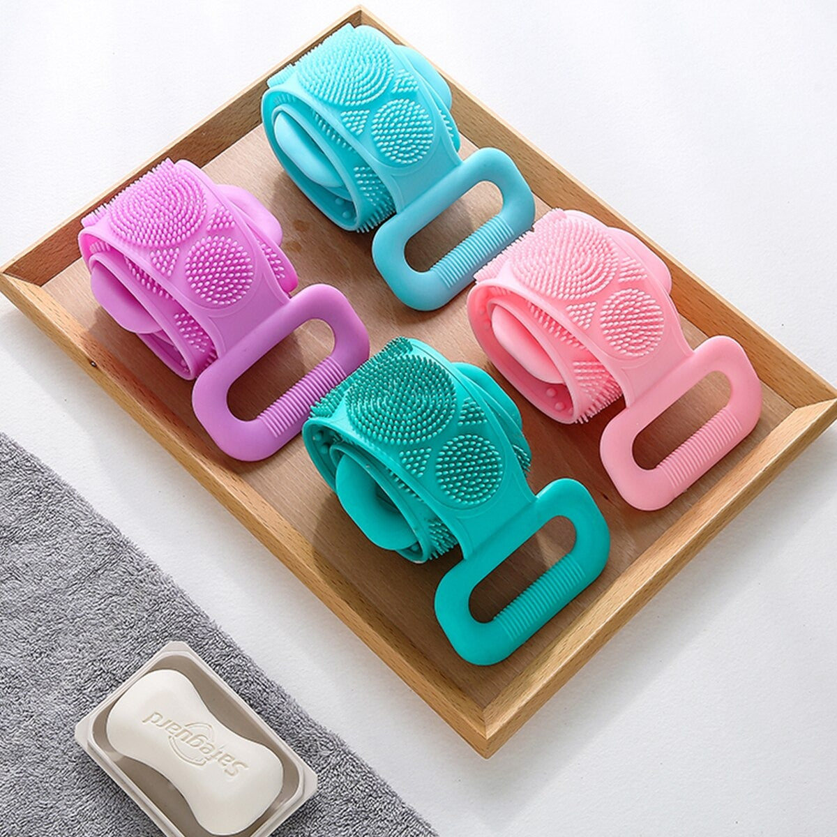 Midfen - Handheld Silicone Body Scrubber