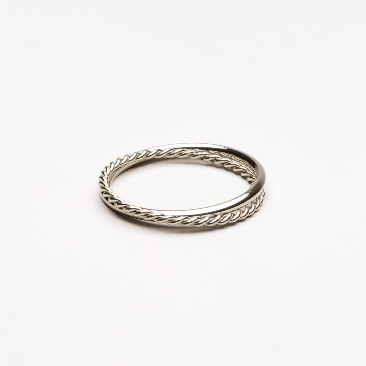 Lyra Double Ring - Dazzling Harmony in Design