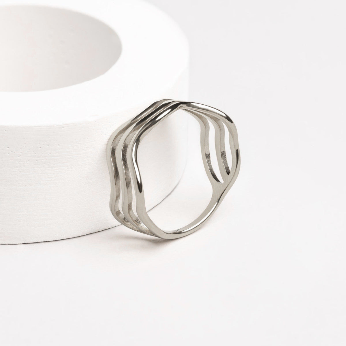 Cortide - Ocean Wave Ring for Everyday Elegance