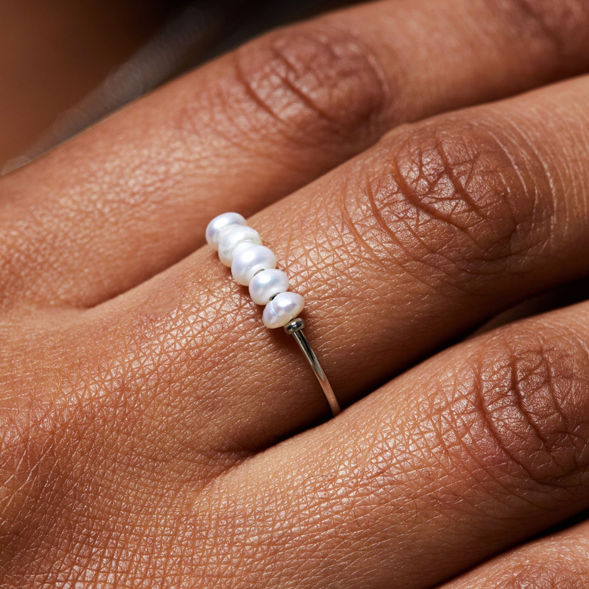 Isolde Mini Pearl Ring - Effortless Elegance for Everyday Wear