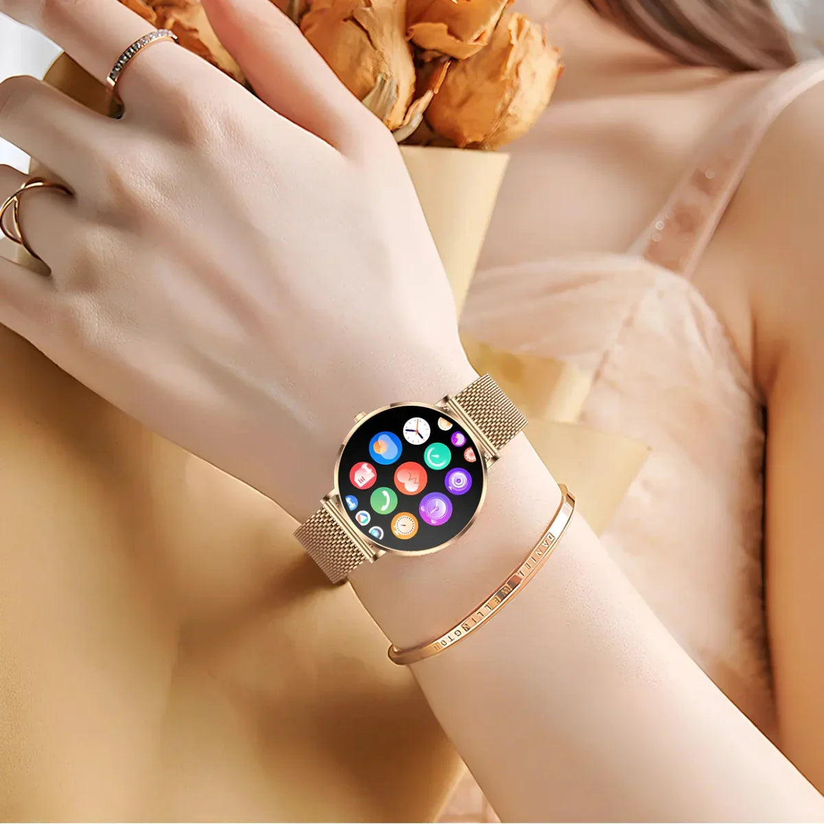 StyleFit Luxe - Elegant Ultra-Thin Smartwatch