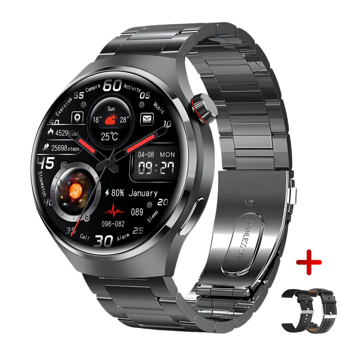 Naveon Watch - Luxury Smartwatch with Advanced Features