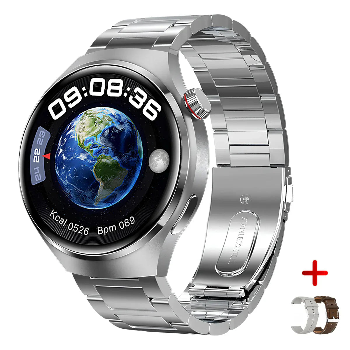EleganceFit Smartwatch - A Luxe Watch with Advanced Features