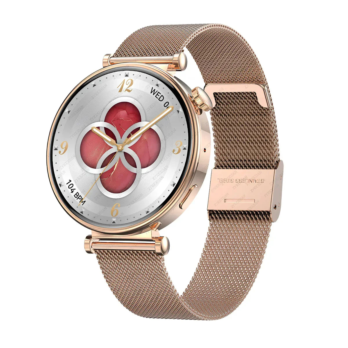 LuxeFit Aura - Elegant Health and Style Smartwatch