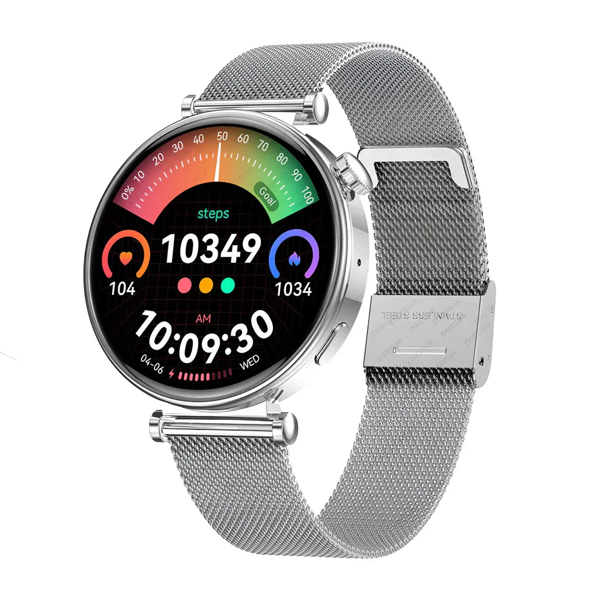 LuxeFit Aura - Elegant Health and Style Smartwatch