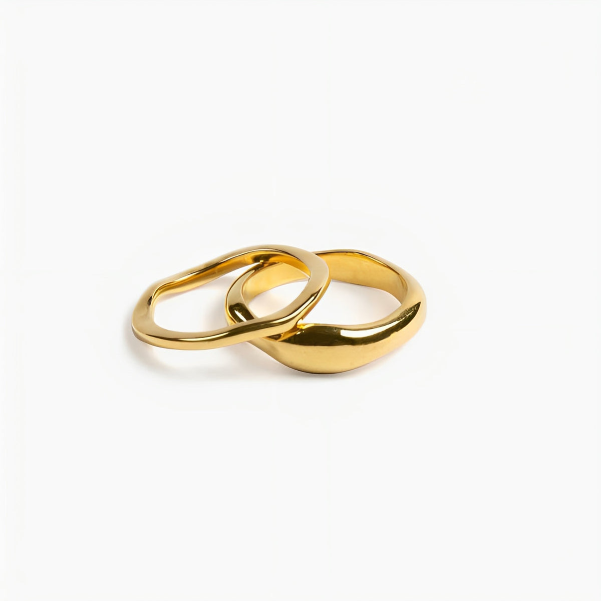 Luna - Elegant Stackable Ring Set