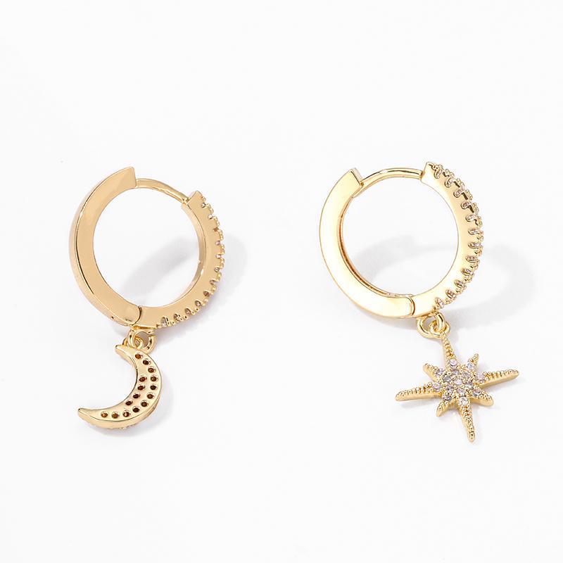 Ohalia - Moon and Star Earrings for Everyday Magic