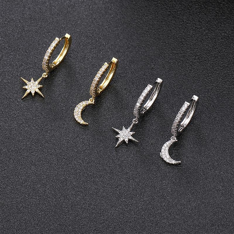 Ohalia - Moon and Star Earrings for Everyday Magic