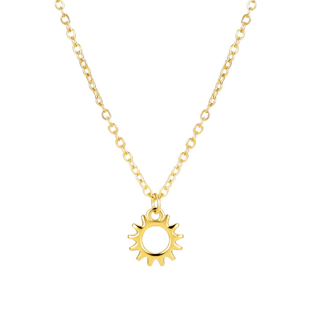 Tamsyra - Sun Design Pendant Necklace