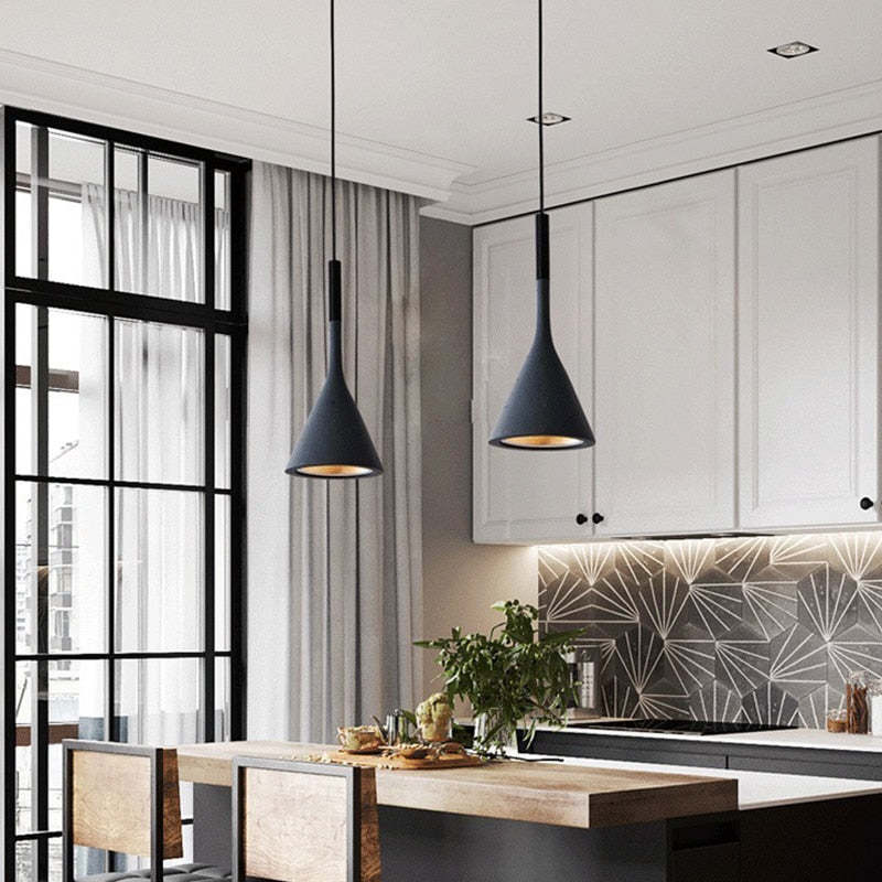 Celestial - Modern Triangle Pendant Lights