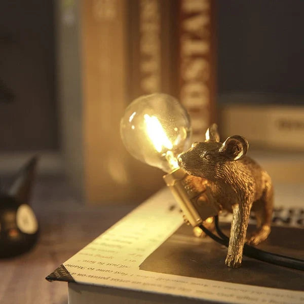 SqueakLight - Playful Mouse-Shaped LED Night Light