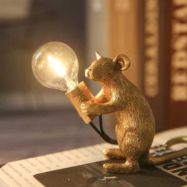 SqueakLight - Playful Mouse-Shaped LED Night Light