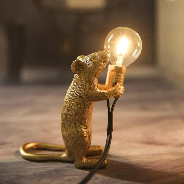 SqueakLight - Playful Mouse-Shaped LED Night Light
