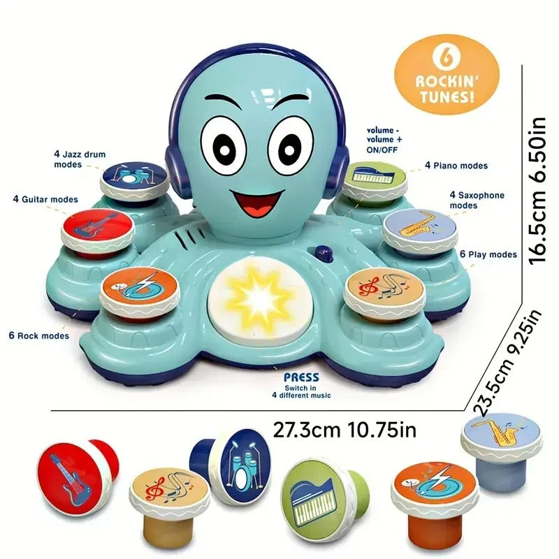 OctoJam - Interactive Musical Toy for Toddlers