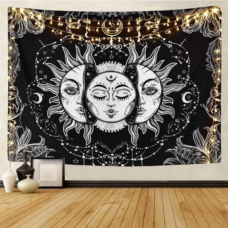 Uali Tapestry - Bohemian Wall Hanging for a Spiritual Vibe