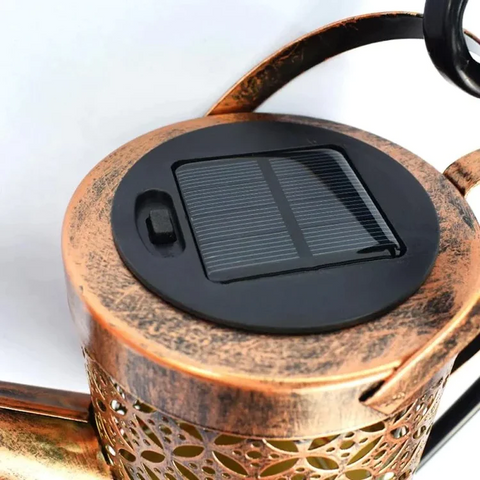Kelsburn - Decorative Solar Watering Can Light