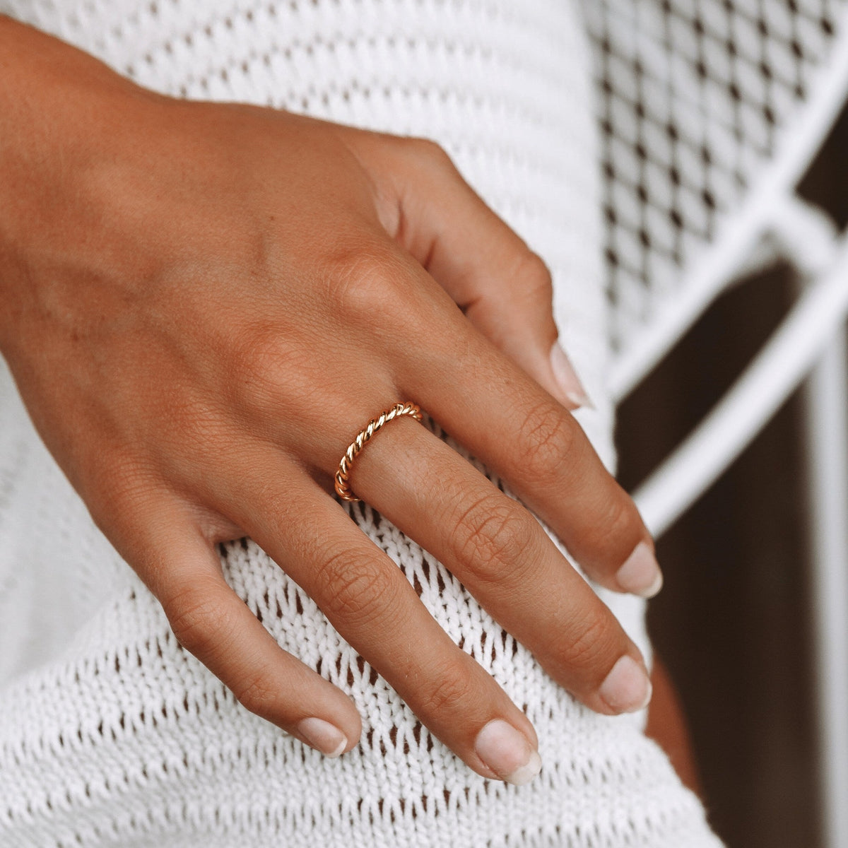 Tessa - Enchanting Twisted Symbol Ring